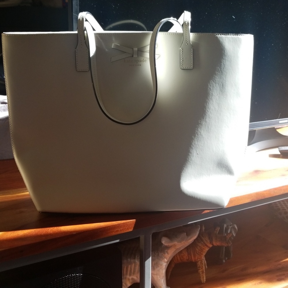 Kate Spade white shoulder bag